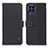 Custodia Portafoglio In Pelle Cover con Supporto B01H per Samsung Galaxy M53 5G Nero