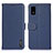 Custodia Portafoglio In Pelle Cover con Supporto B01H per Sharp Aquos wish Blu