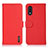 Custodia Portafoglio In Pelle Cover con Supporto B01H per Sony Xperia Ace II SO-41B Rosso