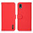 Custodia Portafoglio In Pelle Cover con Supporto B01H per Sony Xperia Ace III SOG08 Rosso
