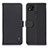 Custodia Portafoglio In Pelle Cover con Supporto B01H per Xiaomi POCO C31 Nero