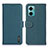 Custodia Portafoglio In Pelle Cover con Supporto B01H per Xiaomi Redmi 10 5G Verde