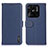 Custodia Portafoglio In Pelle Cover con Supporto B01H per Xiaomi Redmi 10C 4G Blu