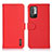 Custodia Portafoglio In Pelle Cover con Supporto B01H per Xiaomi Redmi Note 10 5G Rosso