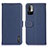 Custodia Portafoglio In Pelle Cover con Supporto B01H per Xiaomi Redmi Note 10 JE 5G Blu