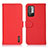 Custodia Portafoglio In Pelle Cover con Supporto B01H per Xiaomi Redmi Note 10T 5G Rosso