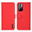 Custodia Portafoglio In Pelle Cover con Supporto B01H per Xiaomi Redmi Note 11 5G Rosso