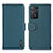 Custodia Portafoglio In Pelle Cover con Supporto B01H per Xiaomi Redmi Note 11 Pro 5G Verde