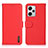 Custodia Portafoglio In Pelle Cover con Supporto B01H per Xiaomi Redmi Note 12 Explorer Rosso