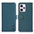 Custodia Portafoglio In Pelle Cover con Supporto B01H per Xiaomi Redmi Note 12 Pro 5G Verde