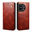 Custodia Portafoglio In Pelle Cover con Supporto B01S per OnePlus Ace 2 5G Marrone
