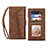 Custodia Portafoglio In Pelle Cover con Supporto B01S per Samsung Galaxy Note 20 5G