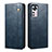 Custodia Portafoglio In Pelle Cover con Supporto B01S per Xiaomi Mi 12X 5G Blu