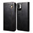 Custodia Portafoglio In Pelle Cover con Supporto B01S per Xiaomi Redmi Note 10 5G Nero