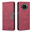 Custodia Portafoglio In Pelle Cover con Supporto B02F per Xiaomi Mi 10i 5G Rosso