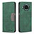 Custodia Portafoglio In Pelle Cover con Supporto B02F per Xiaomi Mi 10i 5G Verde