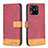 Custodia Portafoglio In Pelle Cover con Supporto B02F per Xiaomi Redmi 10 India