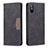 Custodia Portafoglio In Pelle Cover con Supporto B02F per Xiaomi Redmi 9i