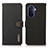 Custodia Portafoglio In Pelle Cover con Supporto B02H per Huawei Nova Y70 Nero