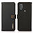 Custodia Portafoglio In Pelle Cover con Supporto B02H per Motorola Moto G Play (2023) Nero