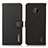 Custodia Portafoglio In Pelle Cover con Supporto B02H per Nokia C10 Nero