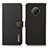 Custodia Portafoglio In Pelle Cover con Supporto B02H per Nokia G300 5G Nero