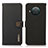 Custodia Portafoglio In Pelle Cover con Supporto B02H per Nokia X10 Nero