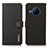 Custodia Portafoglio In Pelle Cover con Supporto B02H per Nokia X100 5G Nero