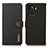 Custodia Portafoglio In Pelle Cover con Supporto B02H per OnePlus 10R 5G Nero