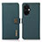 Custodia Portafoglio In Pelle Cover con Supporto B02H per OnePlus Nord CE 3 5G Verde