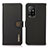 Custodia Portafoglio In Pelle Cover con Supporto B02H per Oppo A94 5G Nero