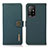 Custodia Portafoglio In Pelle Cover con Supporto B02H per Oppo A95 5G Verde