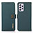 Custodia Portafoglio In Pelle Cover con Supporto B02H per Samsung Galaxy A73 5G Verde