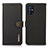 Custodia Portafoglio In Pelle Cover con Supporto B02H per Samsung Galaxy M51 Nero