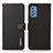 Custodia Portafoglio In Pelle Cover con Supporto B02H per Samsung Galaxy M52 5G Nero