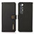 Custodia Portafoglio In Pelle Cover con Supporto B02H per Xiaomi Mi 10S 5G Nero