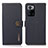 Custodia Portafoglio In Pelle Cover con Supporto B02H per Xiaomi Redmi Note 10 Pro 5G