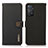 Custodia Portafoglio In Pelle Cover con Supporto B02H per Xiaomi Redmi Note 11 Pro 5G Nero