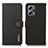 Custodia Portafoglio In Pelle Cover con Supporto B02H per Xiaomi Redmi Note 11T Pro 5G Nero