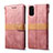 Custodia Portafoglio In Pelle Cover con Supporto B02S per Samsung Galaxy S20