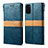 Custodia Portafoglio In Pelle Cover con Supporto B02S per Samsung Galaxy S20