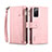 Custodia Portafoglio In Pelle Cover con Supporto B02S per Samsung Galaxy S20 FE 4G