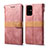 Custodia Portafoglio In Pelle Cover con Supporto B02S per Samsung Galaxy S20 Plus