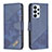 Custodia Portafoglio In Pelle Cover con Supporto B03F per Samsung Galaxy A23 4G Blu