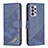 Custodia Portafoglio In Pelle Cover con Supporto B03F per Samsung Galaxy A33 5G Blu