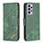 Custodia Portafoglio In Pelle Cover con Supporto B03F per Samsung Galaxy A73 5G Verde