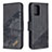 Custodia Portafoglio In Pelle Cover con Supporto B03F per Samsung Galaxy S10 Lite Nero