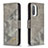 Custodia Portafoglio In Pelle Cover con Supporto B03F per Xiaomi Mi 11X 5G Grigio Scuro