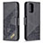 Custodia Portafoglio In Pelle Cover con Supporto B03F per Xiaomi Redmi Note 11 SE India 4G Nero