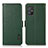 Custodia Portafoglio In Pelle Cover con Supporto B03H per Asus ZenFone 8 Mini Verde